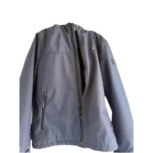 Kids Youth Size M Tommy Hilfiger 3 Layer Hooded Fleece Lined Jacket